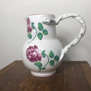 Tiffany & co Strasbourg Flowers pitcher